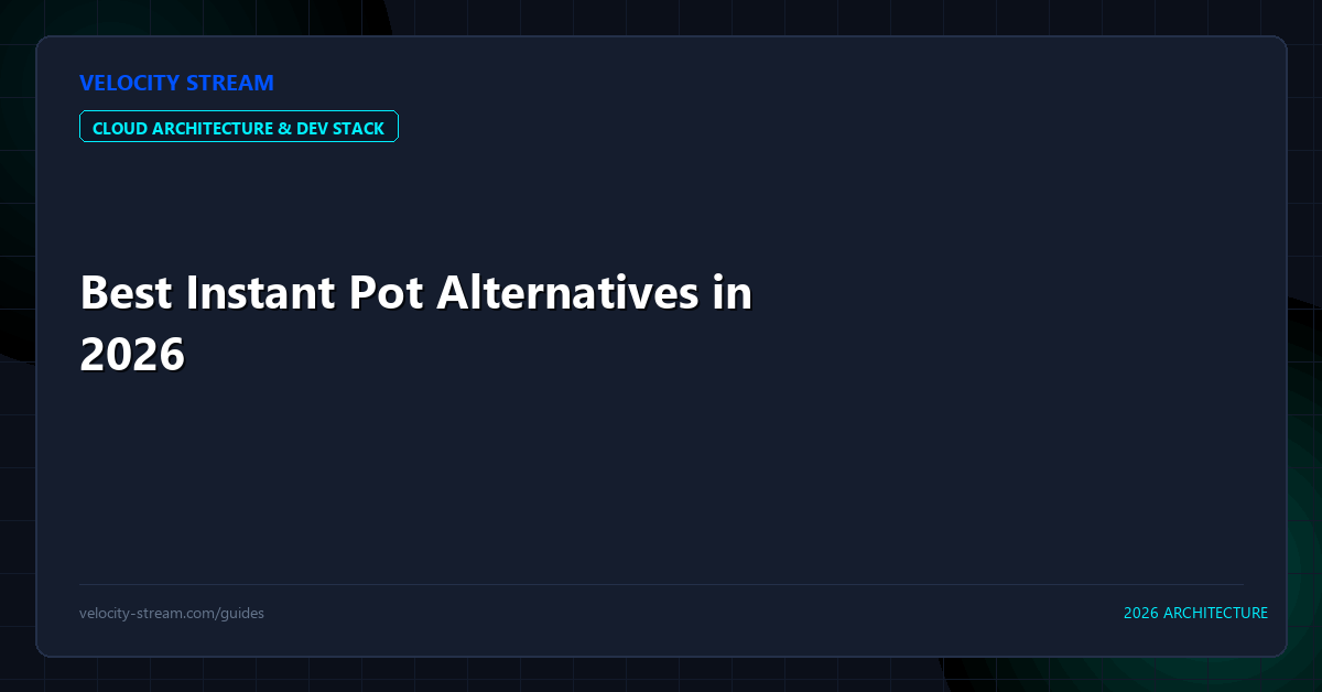 Best Instant Pot Alternatives in 2026