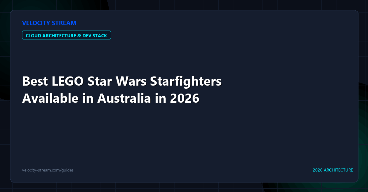 Best LEGO Star Wars Starfighters Available in Australia in 2026
